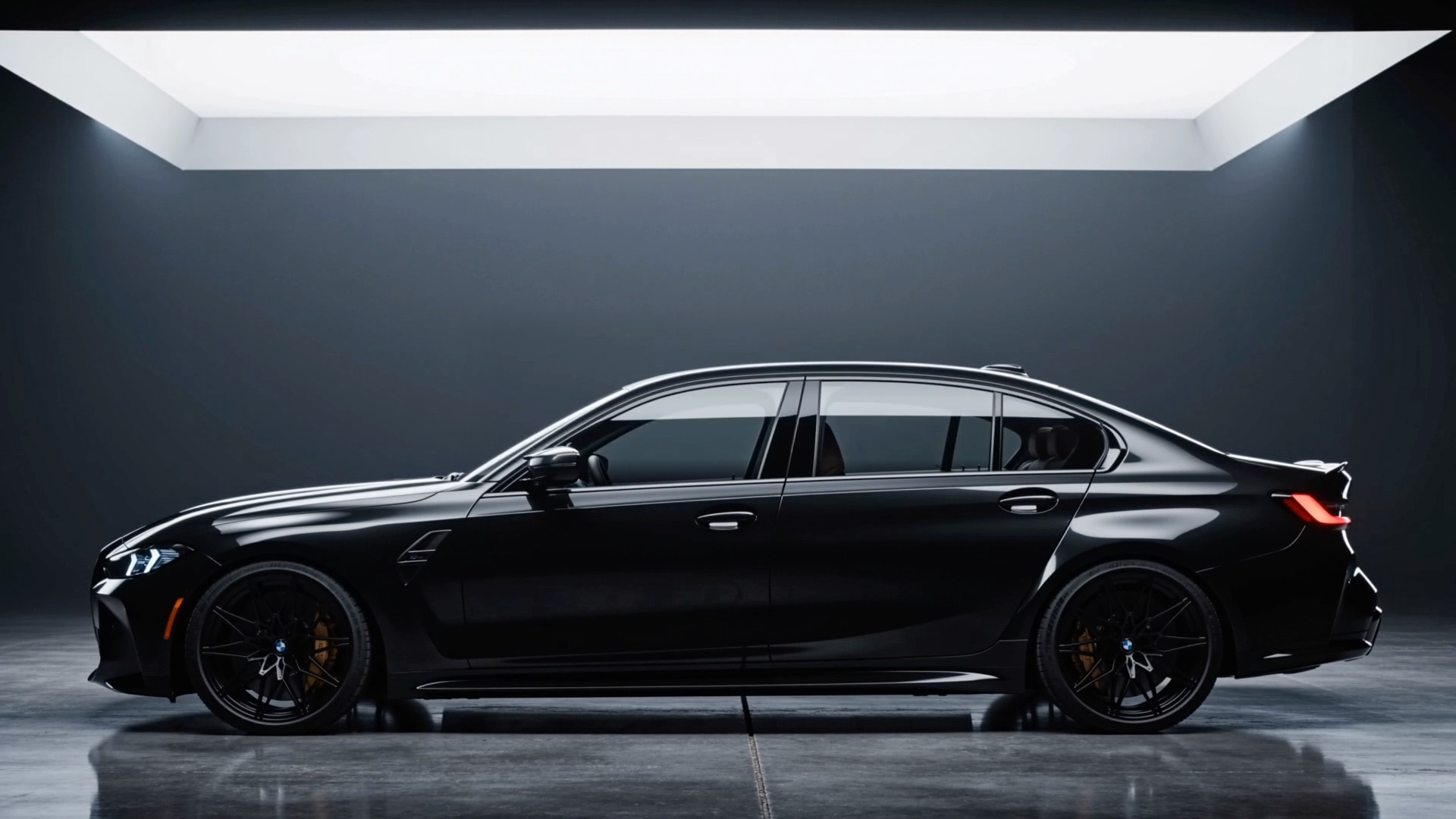 BMW M3 with untinted factory glass